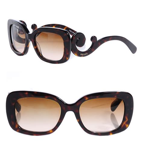 prada baroque inspired sunglasses|Prada baroque sunglasses tortoiseshell.